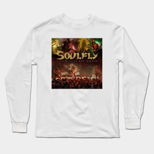 Soulfly Live Ritual Nyc Mmxix Album Cover Long Sleeve T-Shirt